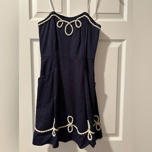 Strapless Lily Pulitzer dress